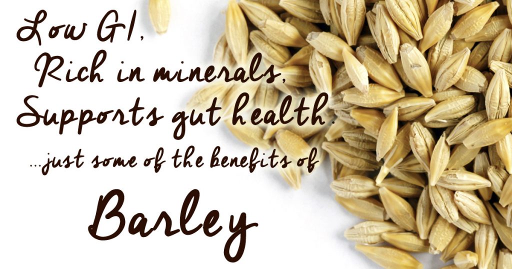 the benefits or eating barley