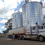 Talbot's grain arrives at the mill