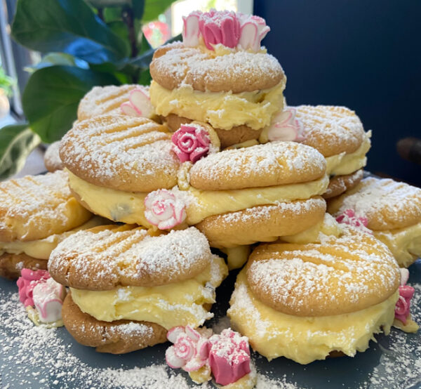 Custard Cream biscuits