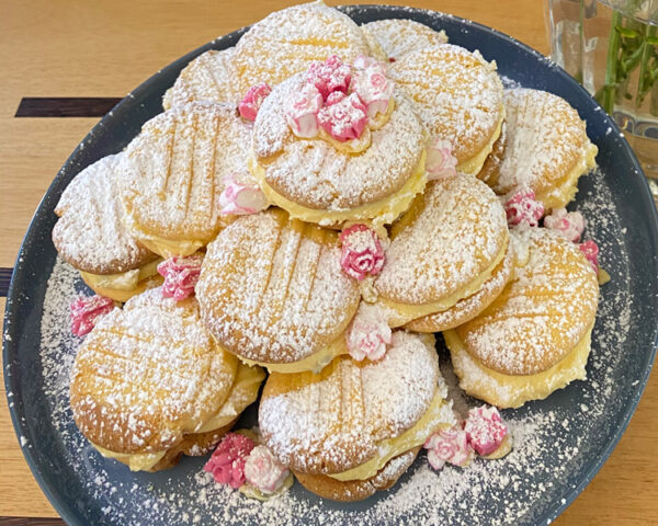 Custard Cream biscuits