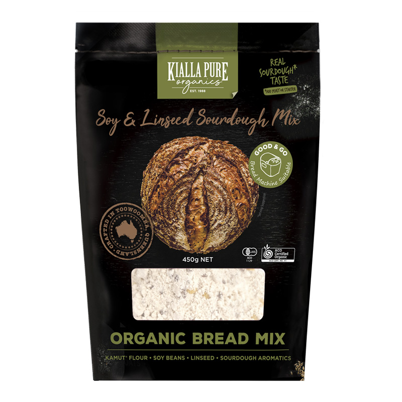 Organic Soy andLinseed Bread Mix