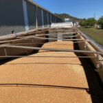 The wheat is inspected at the mill The wheat is inspected at the mill