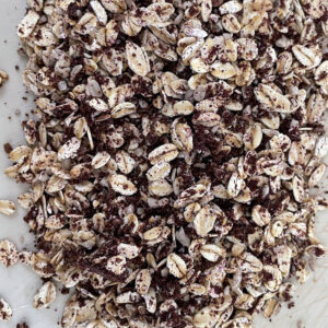 Overnight Oats Blueberry ingredients