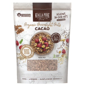 Kialla Pure Organics Cacao Overnight Oats