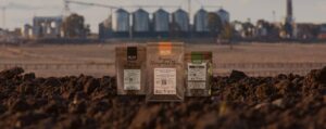 Kialla Products sit in soil in front of the mill