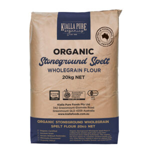 Organic Wholegrain Spelt Flour 20kg