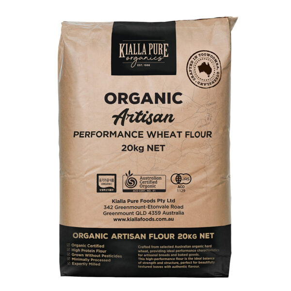 Organic Artisan Flour 20kg (was Bakers Protein 11.0 flour)